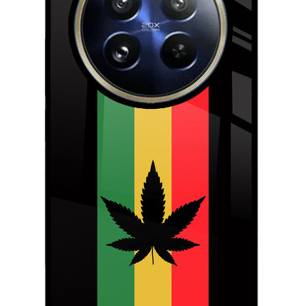 Weed Flag Realme P1 Pro 5G Glass Case