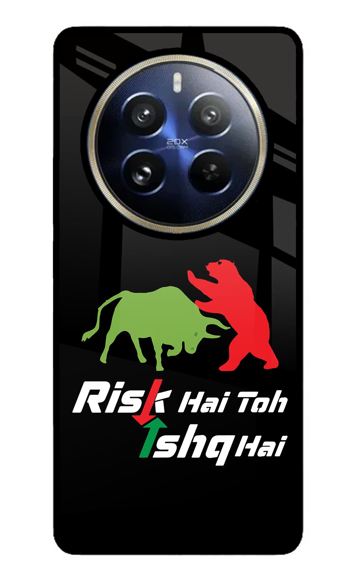 Risk Hai Toh Ishq Hai Realme P1 Pro 5G Glass Case