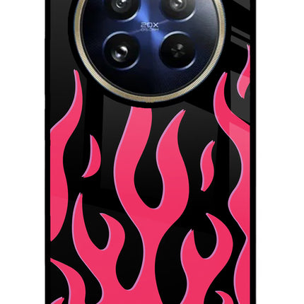 Fire Flames Realme P1 Pro 5G Glass Case