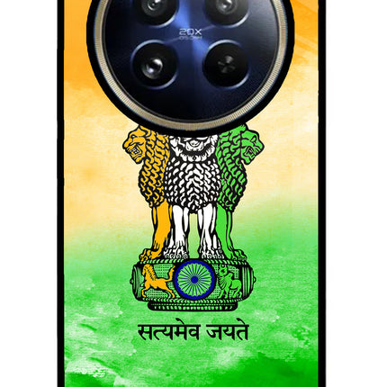 Satyamev Jayate Flag Realme P1 Pro 5G Glass Case