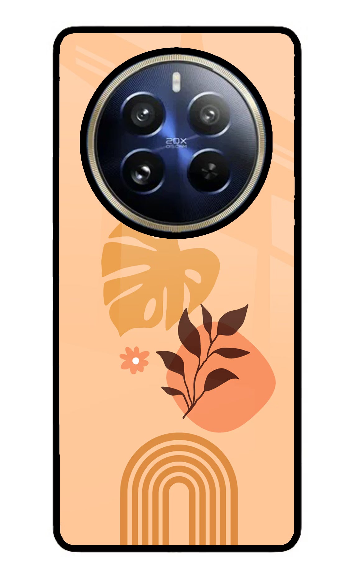 Bohemian Art Realme P1 Pro 5G Glass Case Back Cover by Casekaro