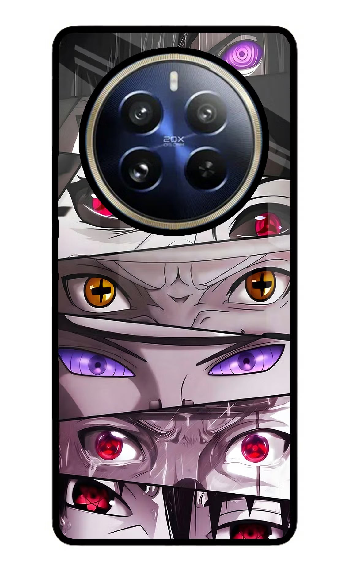 Naruto Anime Realme P1 Pro 5G Glass Case Back Cover by Casekaro