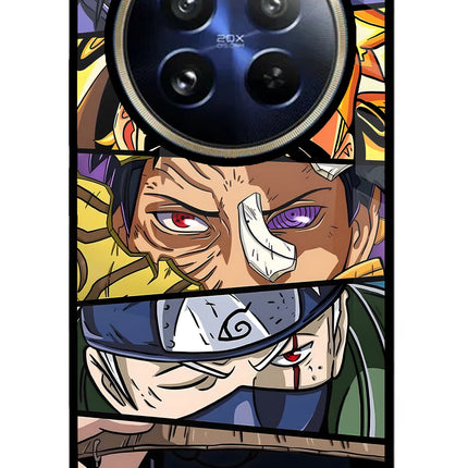 Naruto Character Realme P1 Pro 5G Glass Case Back Cover by Casekaro