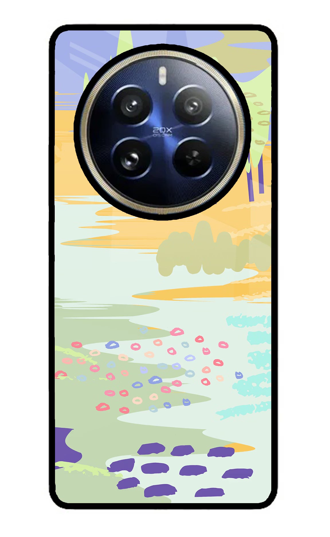 Scenery Realme P1 Pro 5G Glass Case