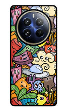 Veggie Doodle Realme P1 Pro 5G Glass Case