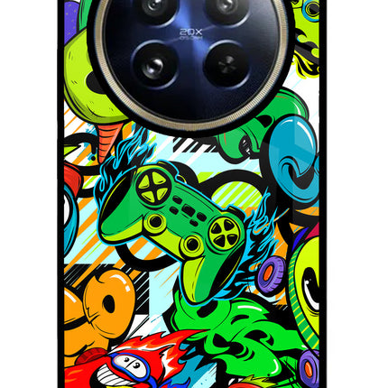 Game Doodle Realme P1 Pro 5G Glass Case