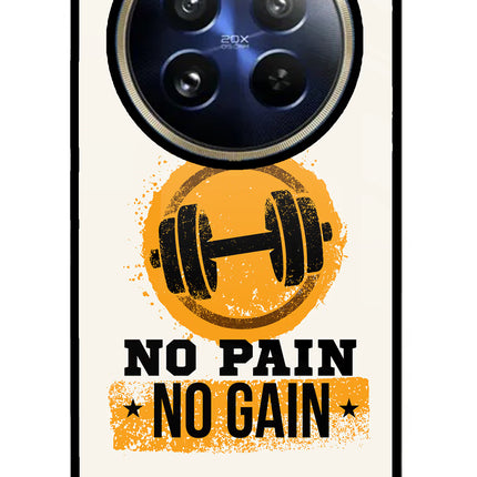 No Pain No Gain Realme P1 Pro 5G Glass Case