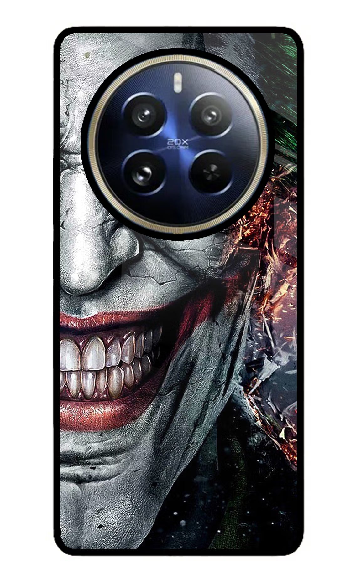 Joker Cam Realme P1 Pro 5G Glass Case Back Cover by Casekaro