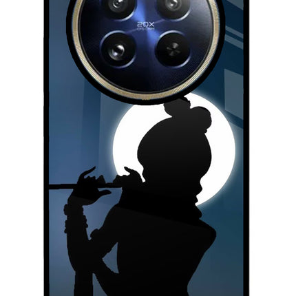 Shri Krishna Silhouette Realme P1 Pro 5G Glass Case