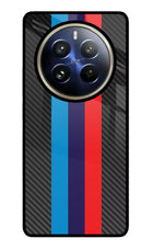 BMW Stripes Pattern Realme P1 Pro 5G Glass Case