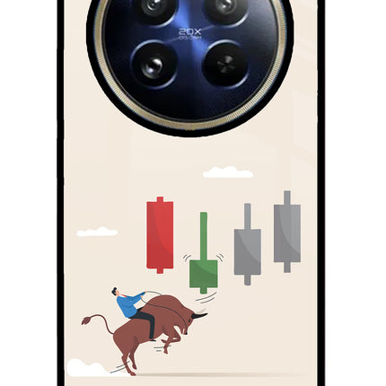 Bull Trading Momentum Realme P1 Pro 5G Glass Case
