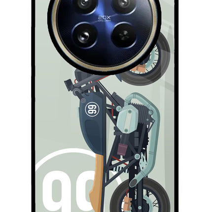 Classic Cafe Racer 99 Realme P1 Pro 5G Glass Case