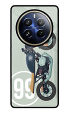Classic Cafe Racer 99 Realme P1 Pro 5G Glass Case
