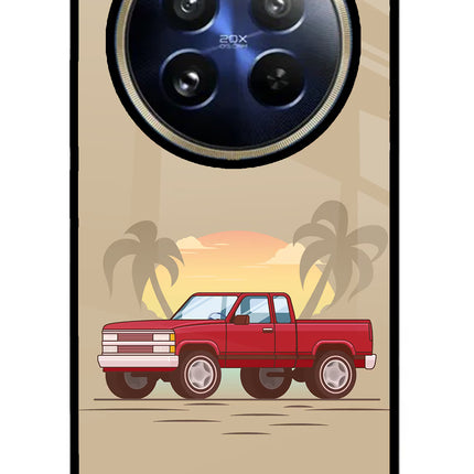 Desert Classic Drive Realme P1 Pro 5G Glass Case
