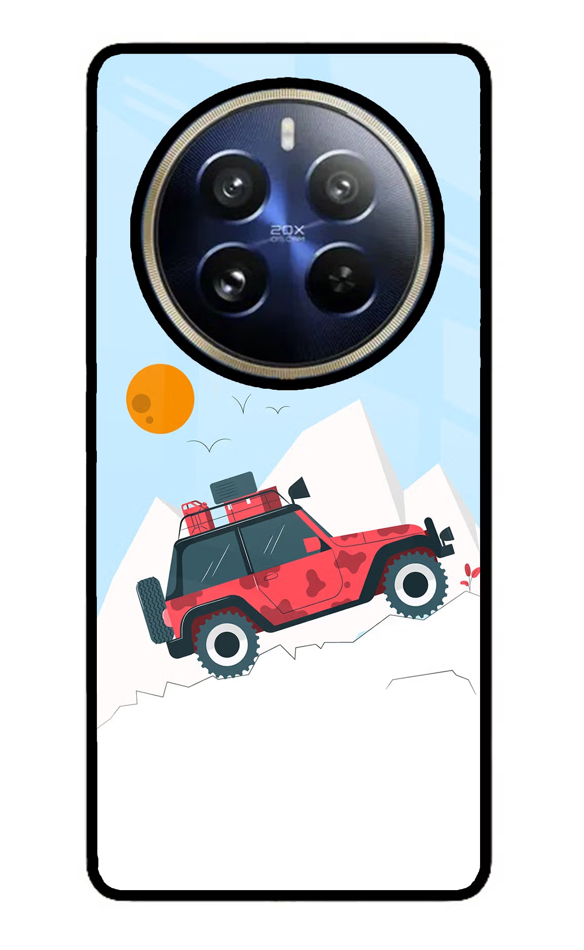 Mountain Trail Beast Realme P1 Pro 5G Glass Case