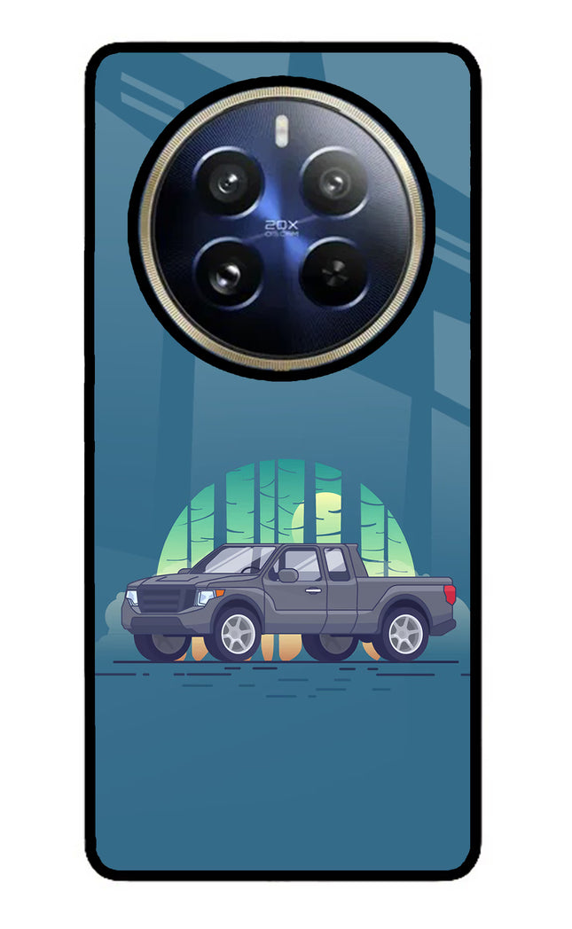 Retro Garage Vibe Realme P1 Pro 5G Glass Case