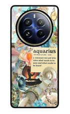 Aquarius Zodiac Realme P1 Pro 5G Glass Case