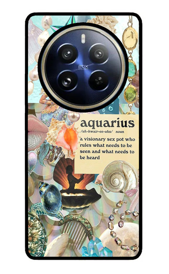 Aquarius Zodiac Realme P1 Pro 5G Glass Case