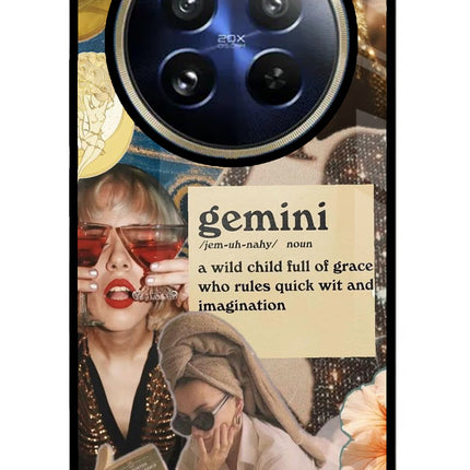 Gemini Zodiac Realme P1 Pro 5G Glass Case