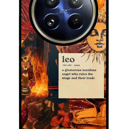 Leo Zodiac Realme P1 Pro 5G Glass Case