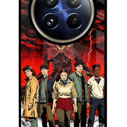 Ordinary Things Characters Realme P1 Pro 5G Glass Case