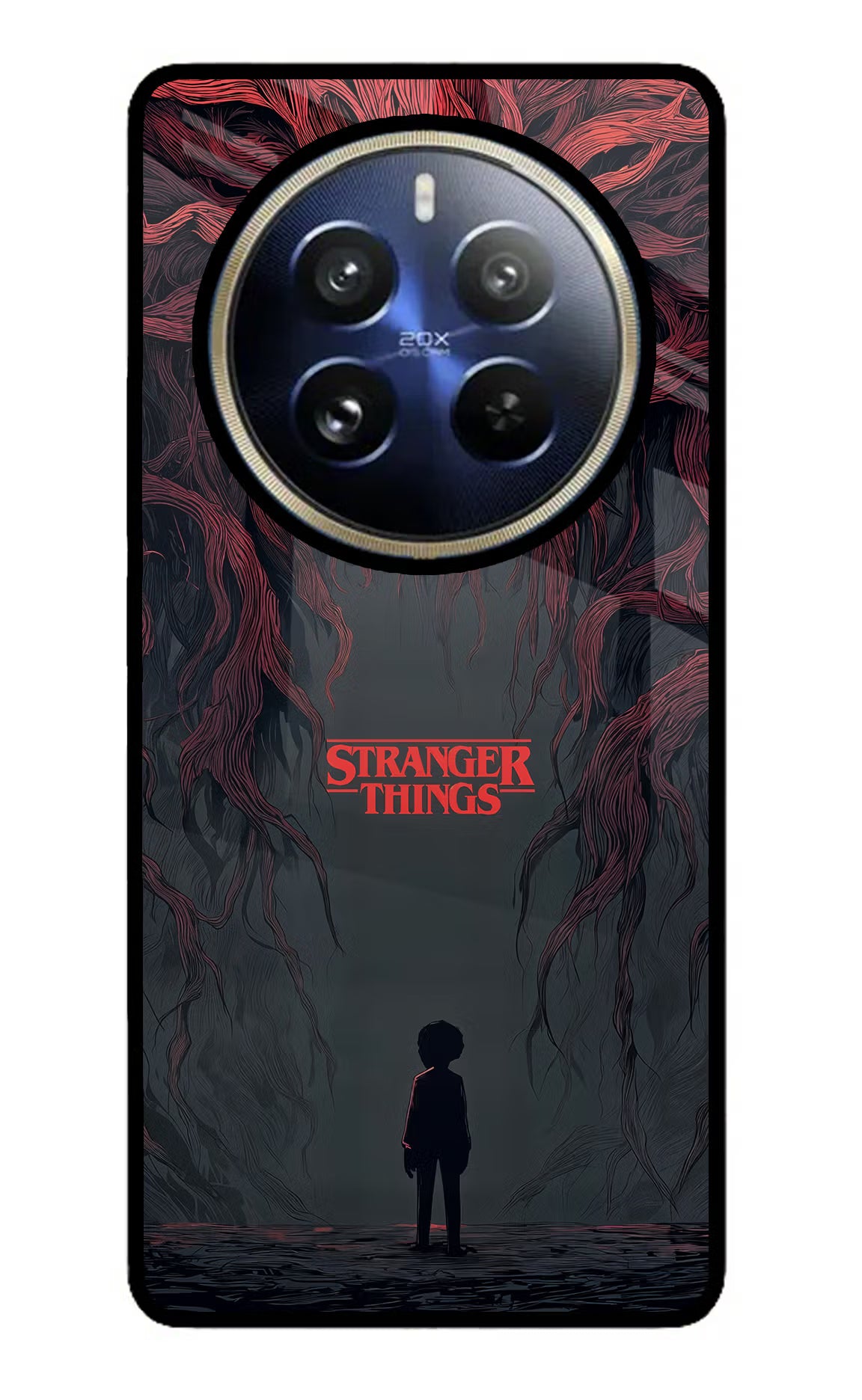 Ordinary Things Dark Side Realme P1 Pro 5G Glass Case Back Cover by Casekaro