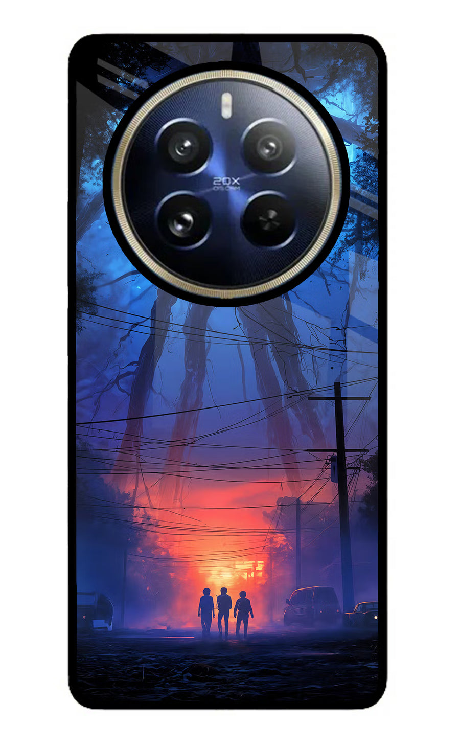 Ordinary Things Shadow Realme P1 Pro 5G Back Cover, Glass case
