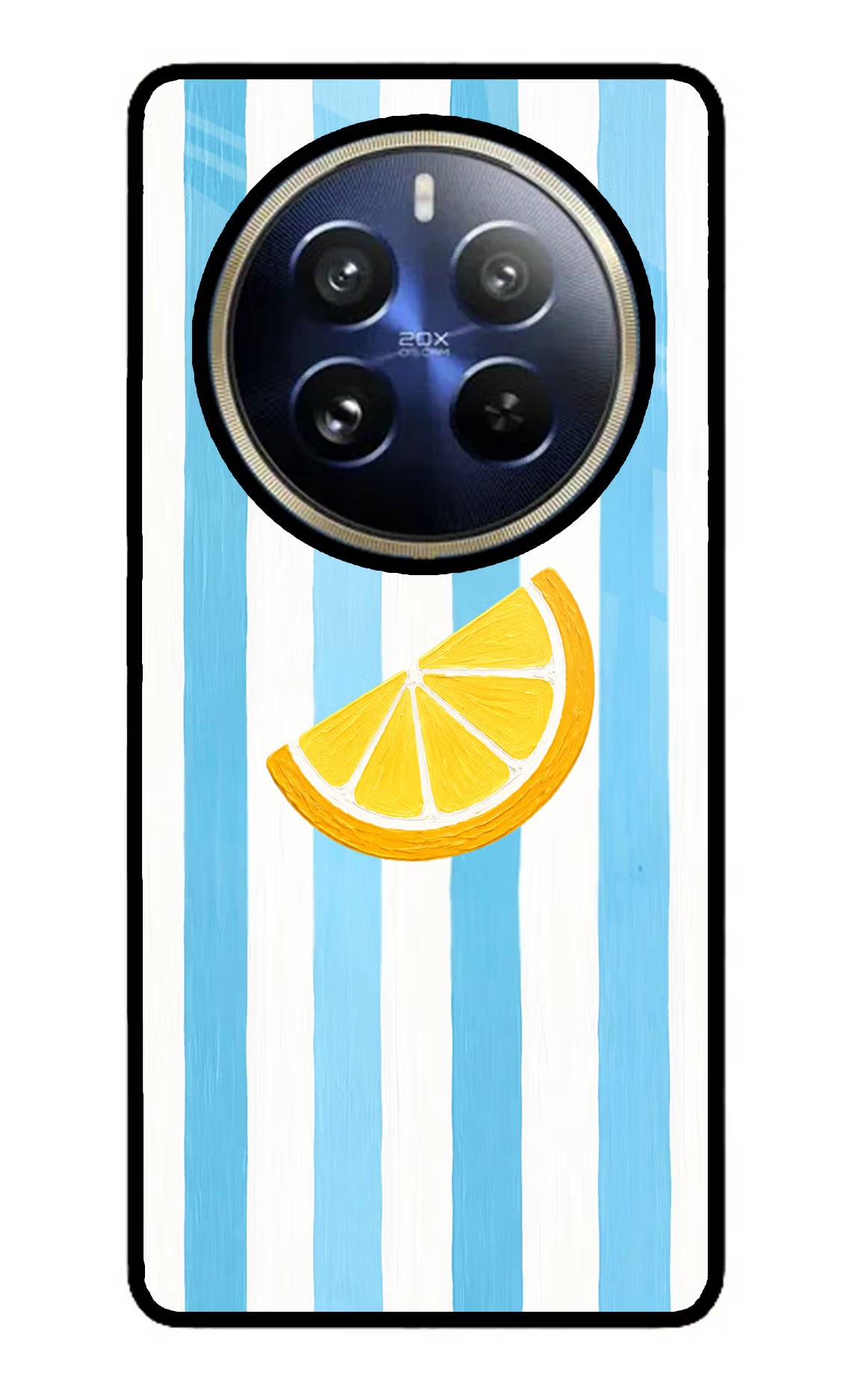 Summer Lemon Realme P1 Pro 5G Glass Case
