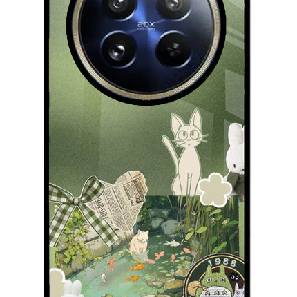 Aesthetic anime Realme P1 Pro 5G Glass Case