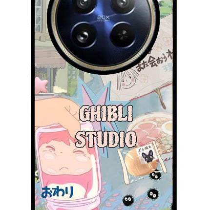 Studio Ghibli Realme P1 Pro 5G Glass Case