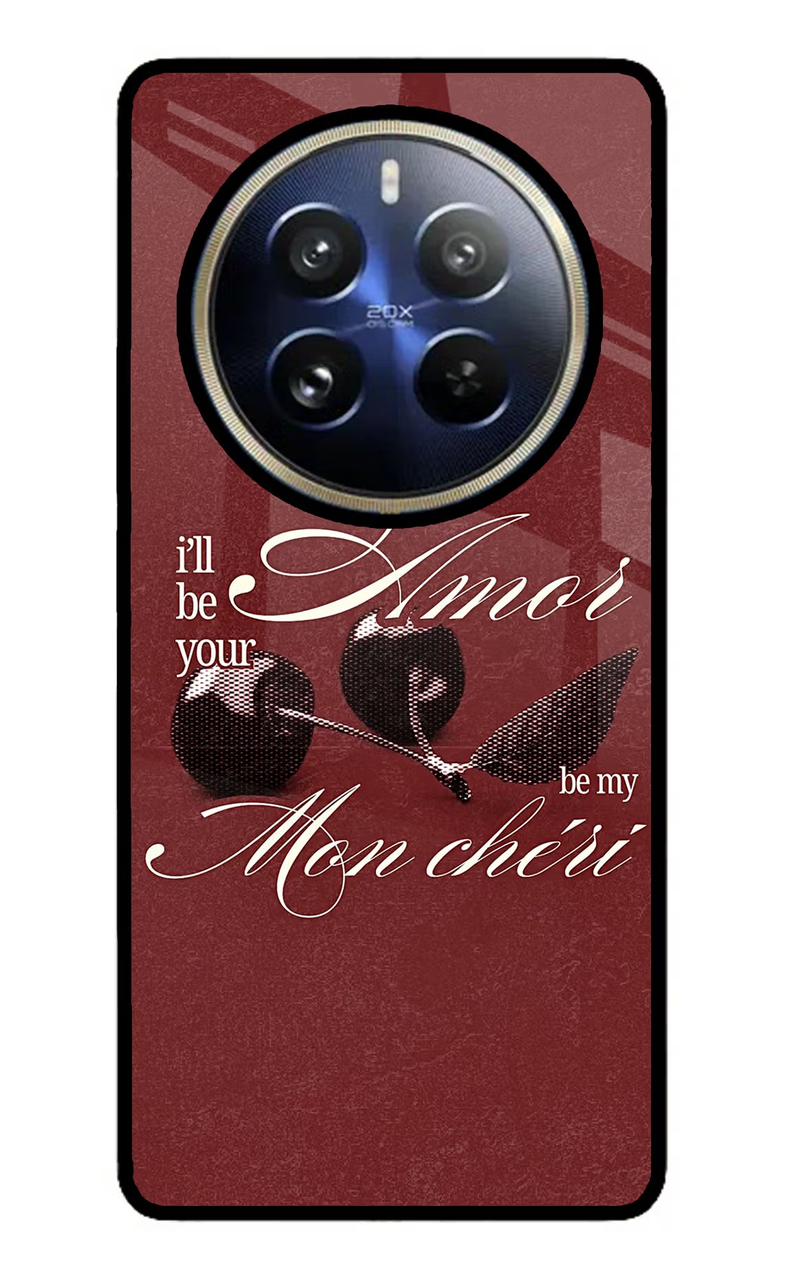 Velvet Cherry Realme P1 Pro 5G Glass Case