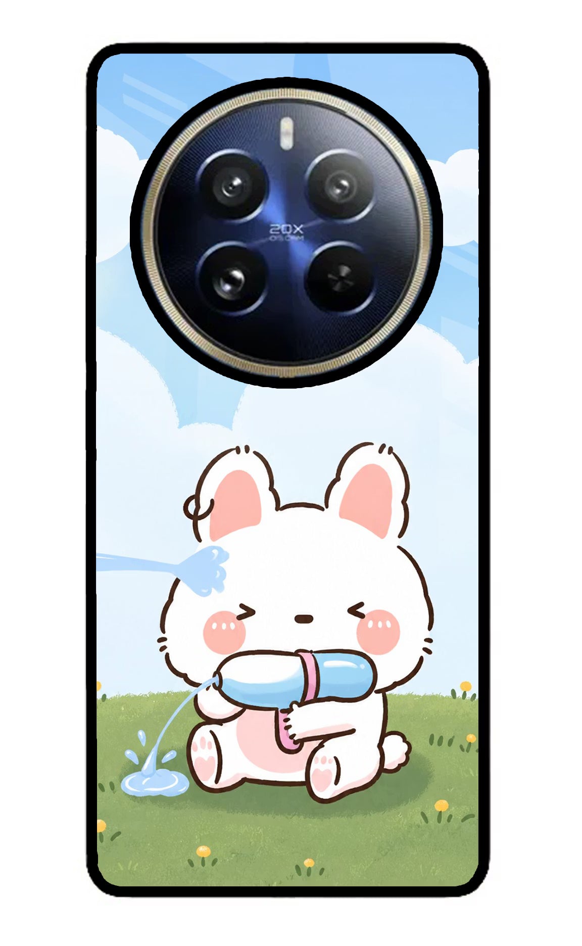 Bunny Treat Realme P1 Pro 5G Glass Case