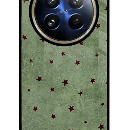 Green Stars Realme P1 Pro 5G Glass Case