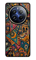 Folk Print Realme P1 Pro 5G Glass Case