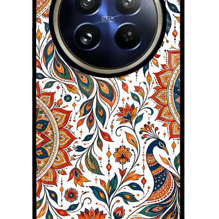 White Mayura Realme P1 Pro 5G Glass Case