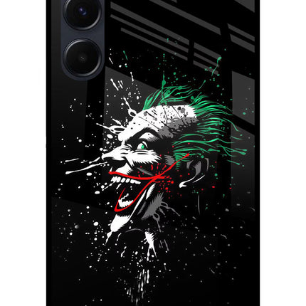 Joker Samsung A35 5G Glass Case Back Cover by Casekaro