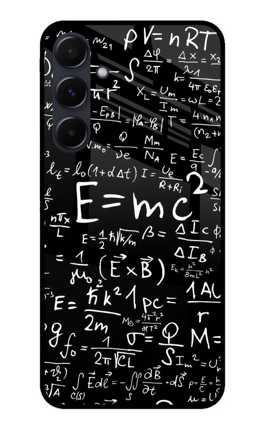 Physics Formula Samsung A35 5G Glass Case