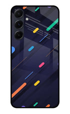 Abstract Design Samsung A35 5G Glass Case