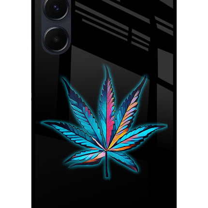 Weed Samsung A35 5G Glass Case
