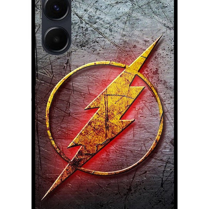 Flash Samsung A35 5G Glass Case Back Cover by Casekaro