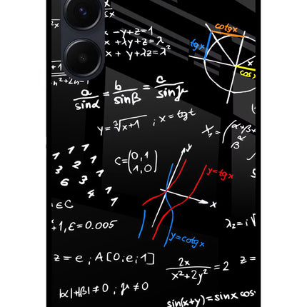 Mathematics Formula Samsung A35 5G Glass Case