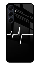 Heart Beats Samsung A35 5G Glass Case