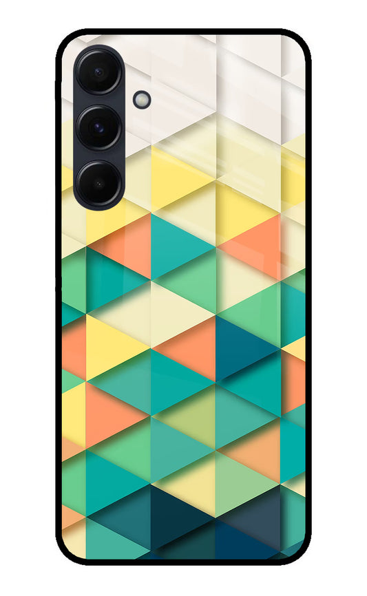 Abstract Samsung A35 5G Glass Case