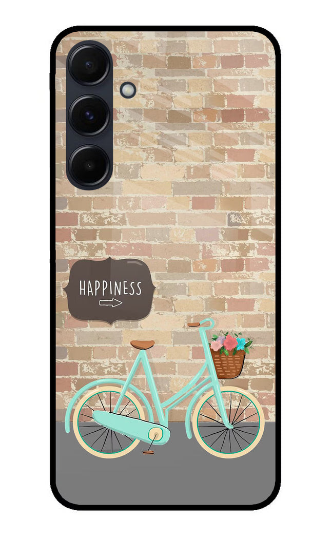 Happiness Artwork Samsung A35 5G Glass Case