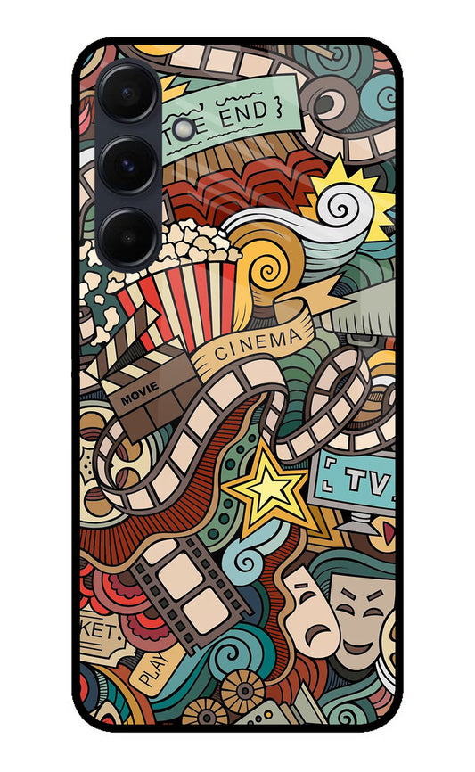 Cinema Abstract Samsung A35 5G Glass Case