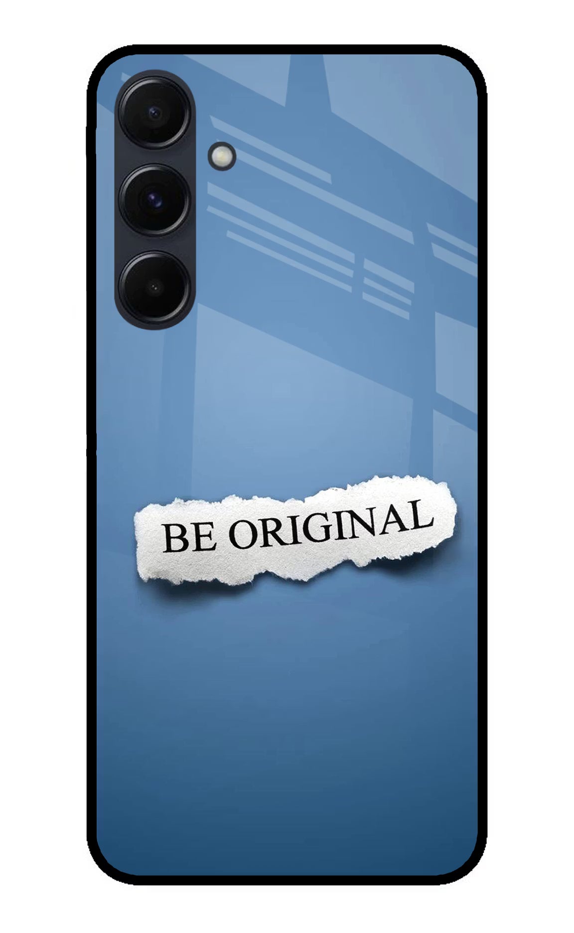 Be Original Samsung A35 5G Glass Case Back Cover by Casekaro