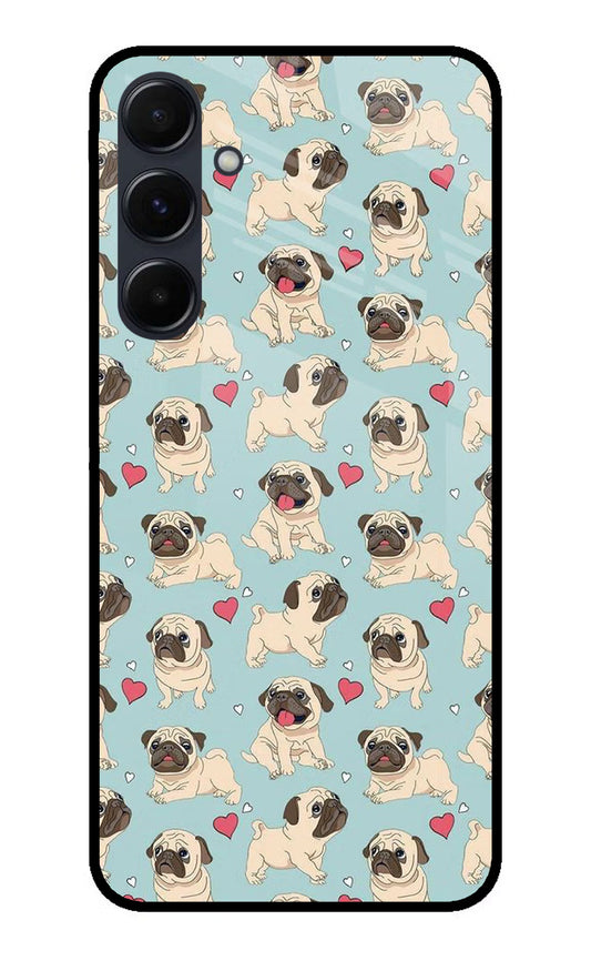 Pug Dog Samsung A35 5G Glass Case