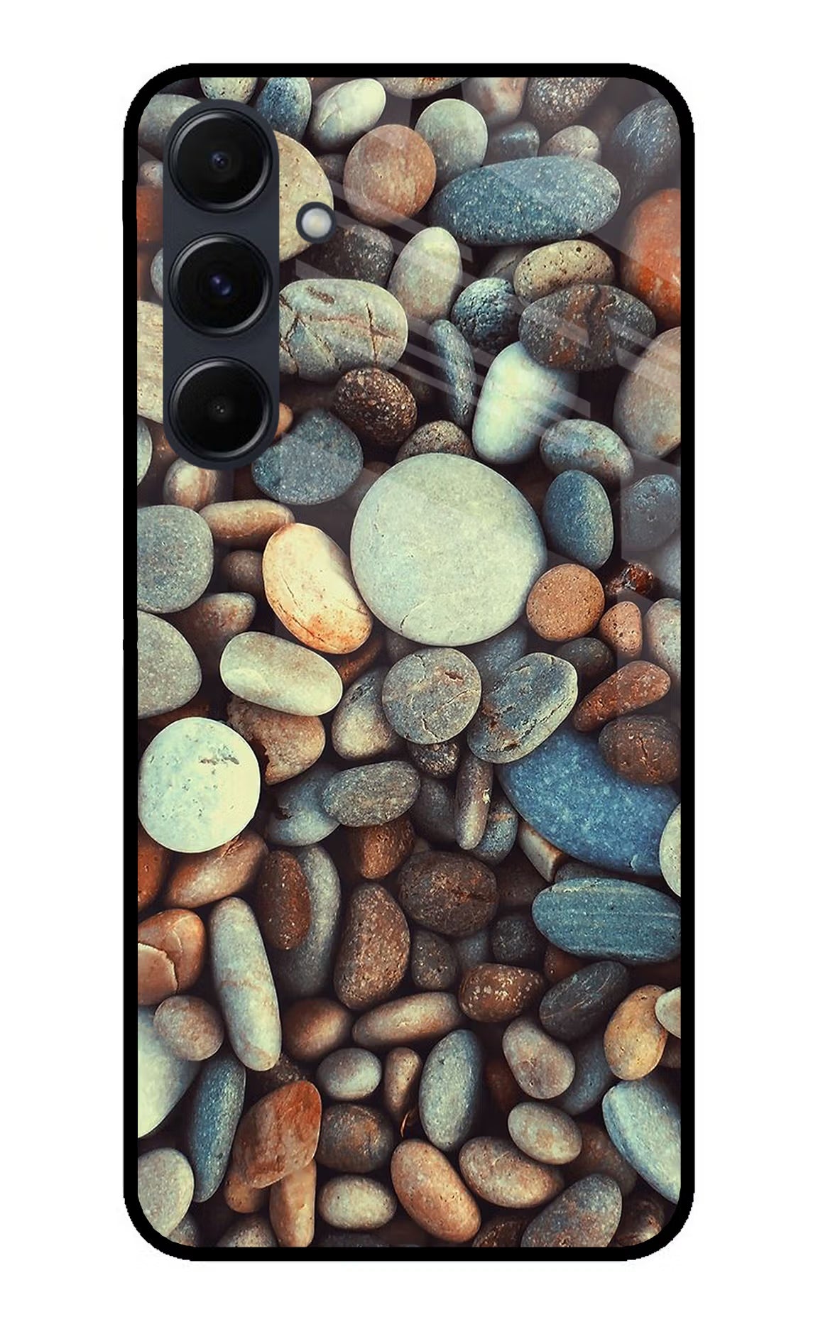Pebble Samsung A35 5G Glass Case Back Cover by Casekaro