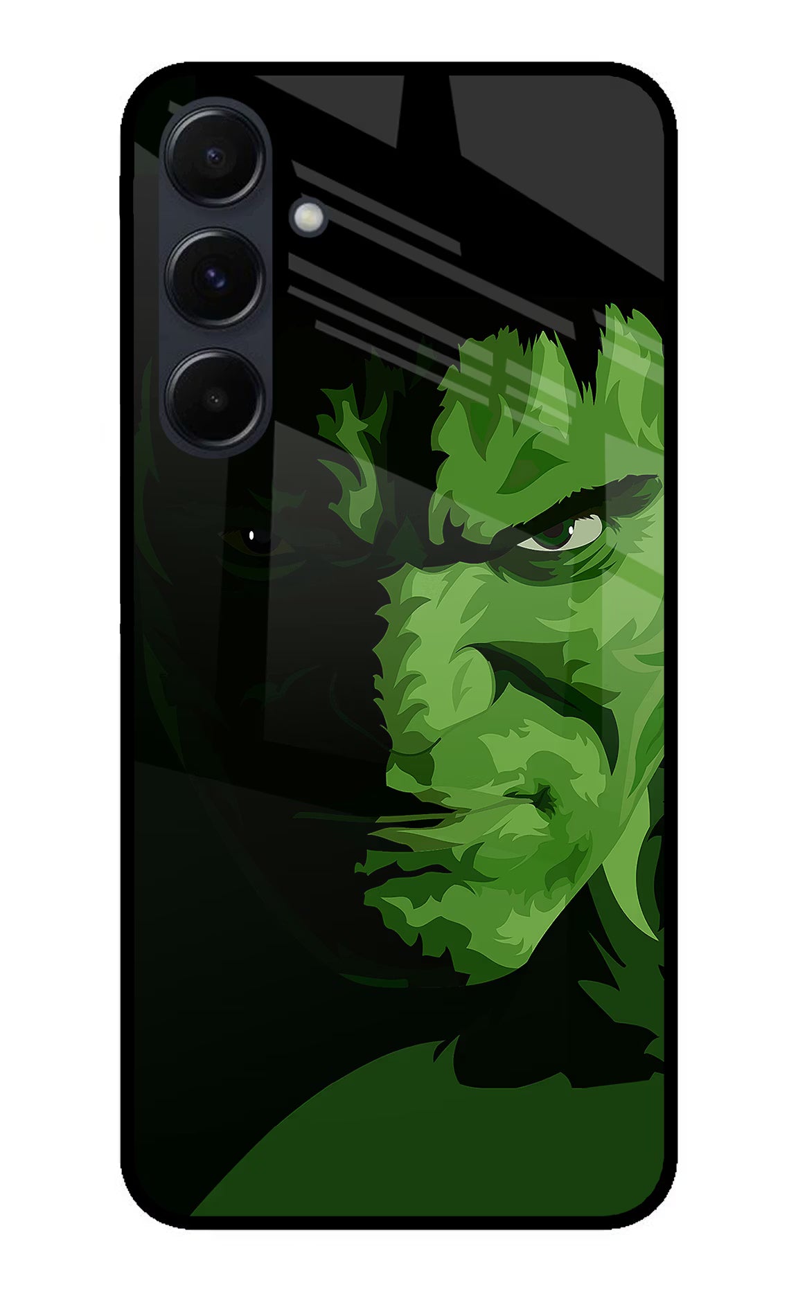 HULK Samsung A35 5G Glass Case Back Cover by Casekaro
