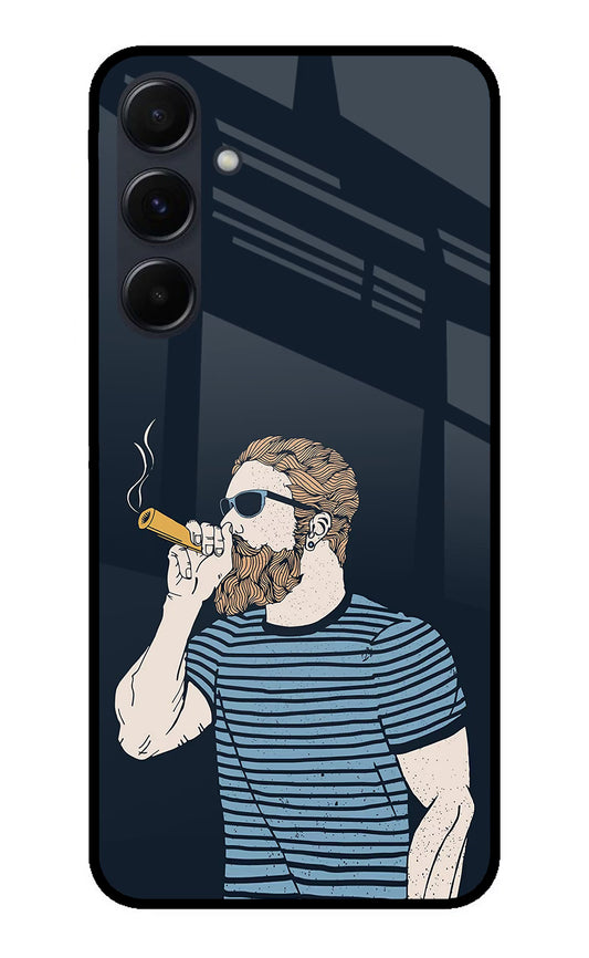 Smoking Samsung A35 5G Glass Case